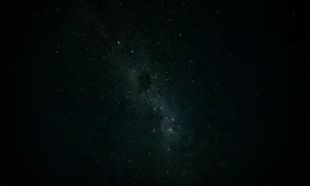 A collection of stars in the sky.